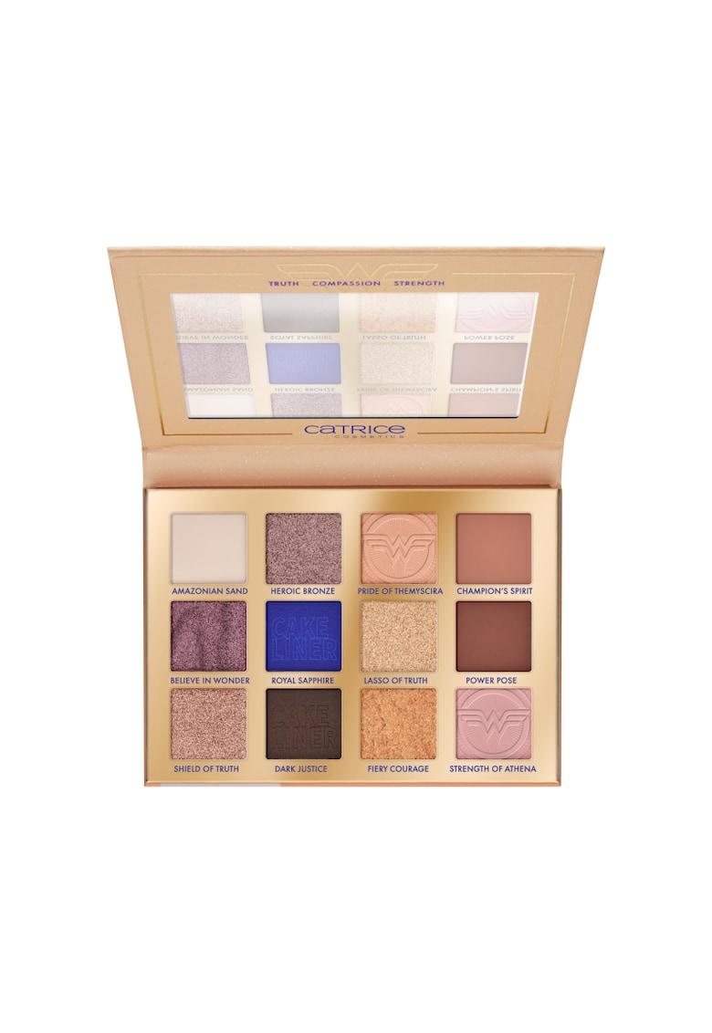 Paleta de farduri pentru ochi  Wonder Woman - 15.5 g - Wonder Woman Story