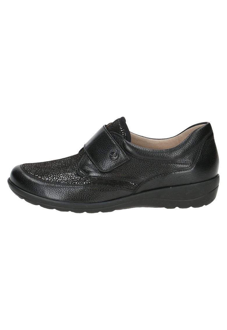 Pantofi dama - din piele naurala -  9-24655-43-019 - negru - Negru