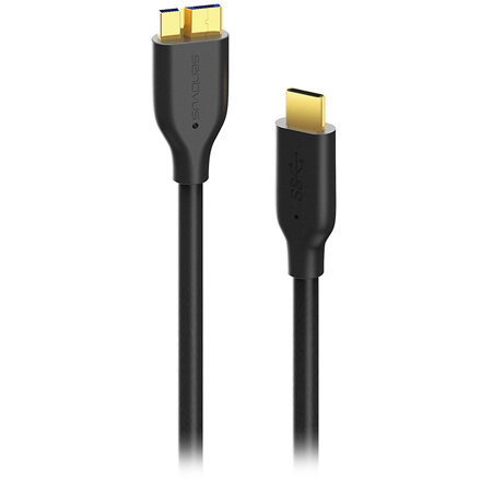 Cablu USB USB 3.0 Micro USB - USB Type C 2m Black