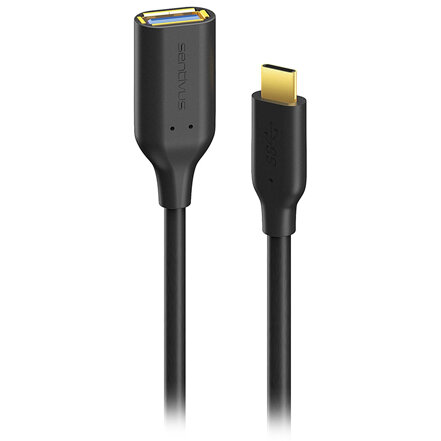 Cablu USB USB 3.0 OTG Type C - USB Type A 0.1m Black