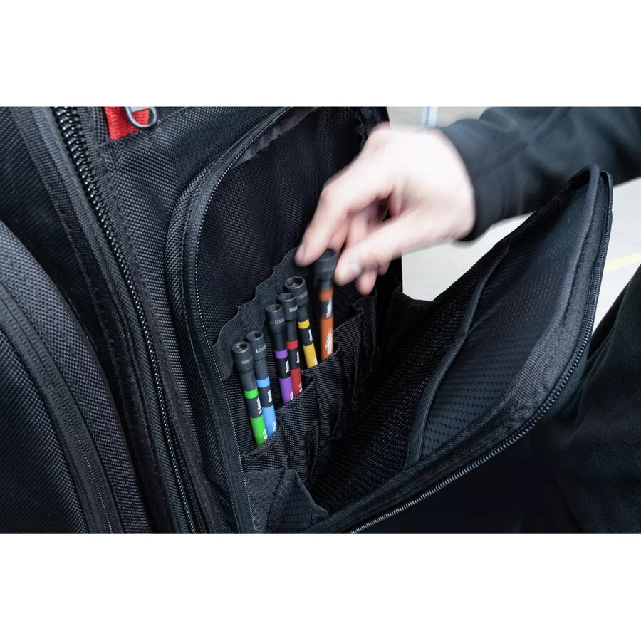 Oferte la color-coded magnetic socket wrench set, 1/4, 6 pieces (black/multi-colored, for machine screwdrivers up to 79 Nm)