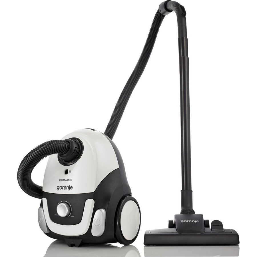 Oferte la Aspirator cu Sac Compact XS VCEA11CXWII  2L Filtru HEPA Putere 750W Alb/Negru