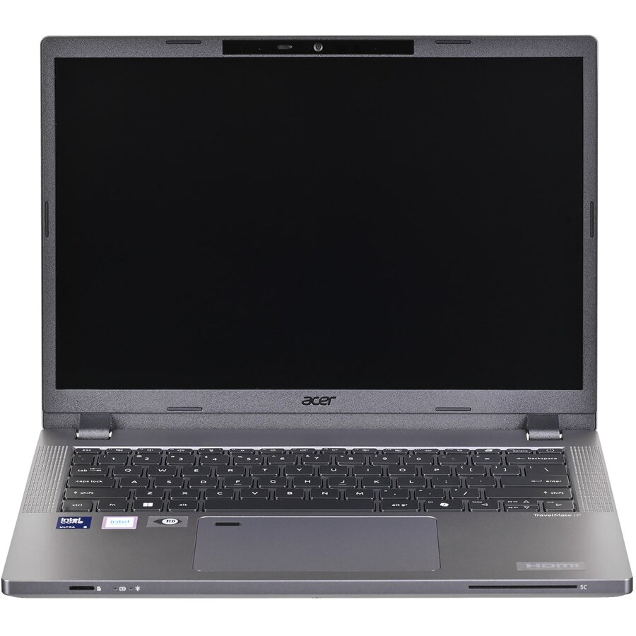 Laptop TravelMate P2 TMP214-75-G3-TCO Ultra 5 125H 14inch IPS 16GB DDR5 SSD 512GB Intel Arc Graphics  Windows 11 Pro Steel Gray