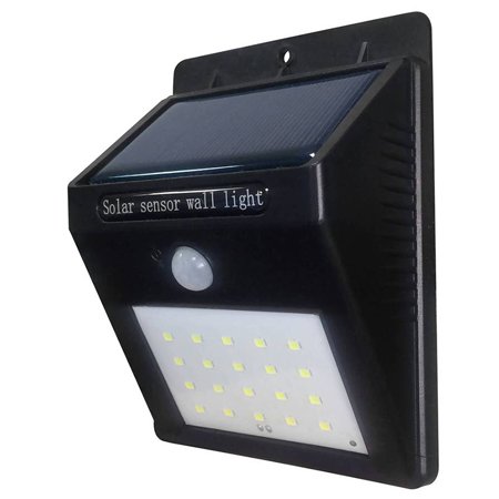 Lampa LED solara 0.75W 6000K IP54 - negru Optonica 7405