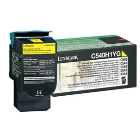 LEXMARK C540H1YG YELLOW TONER
