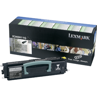 LEXMARK X340H11G BLACK TONER