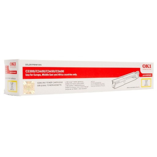 OKI Toner 43459433 Yellow
