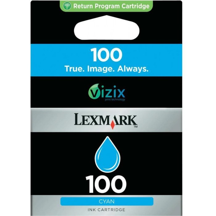 Tus imprimanta Lexmark No 100 cyan | 200pgs | series S/ series Pro