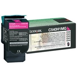 Toner Lexmark magenta | return | 2000pgs | C54x