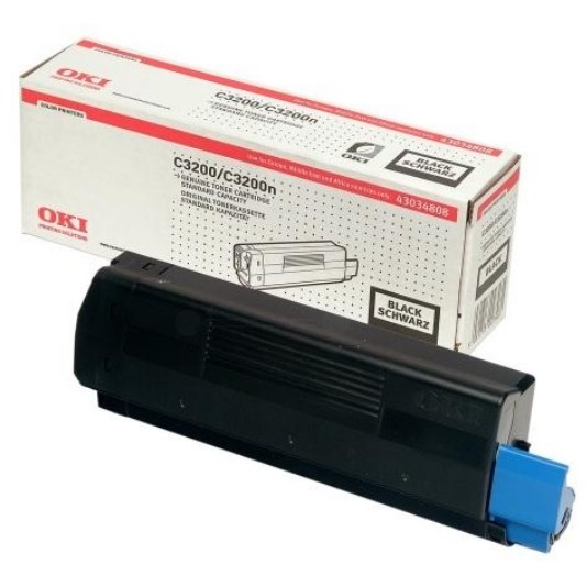 Toner OKI negru| 1500pag | C3200
