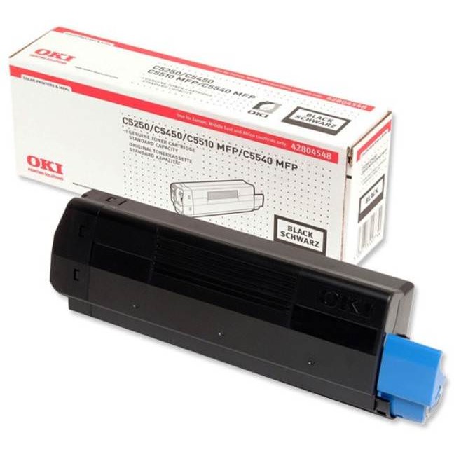 Toner OKI negru| 3000pag | C5250/5450/5510MFP/5540MFP
