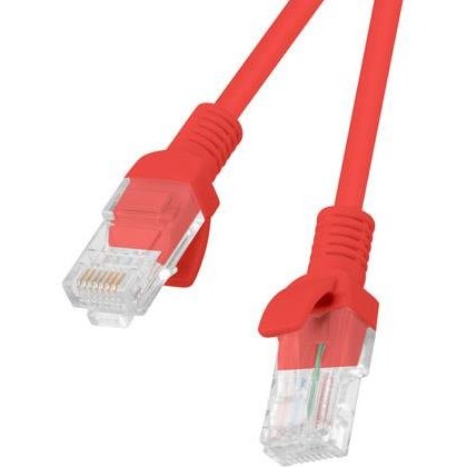Lanberg Patchcord RJ45 cat. 5e UTP 2m red