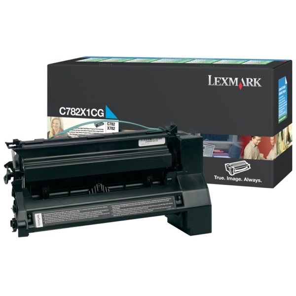 Toner Lexmark cyan | return | 15000pgs | C782