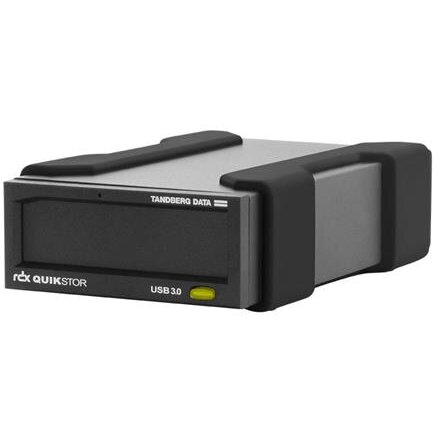 Tandberg RDX External drive kit with 1TB, black, USB3+