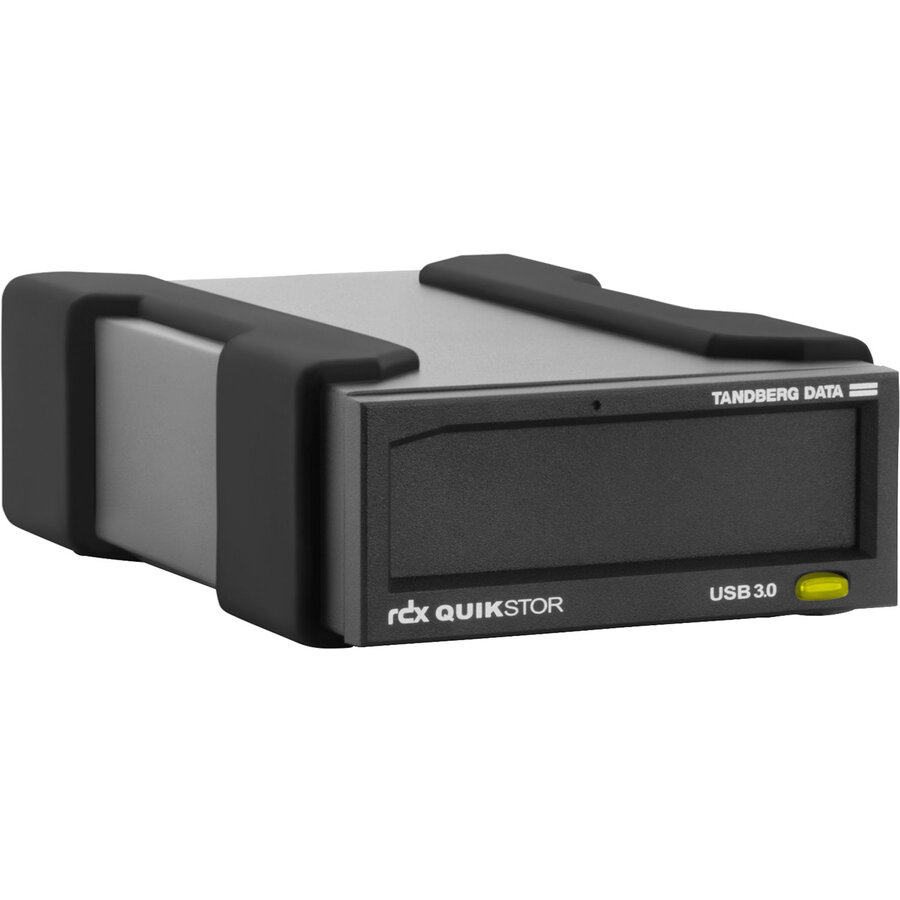 Tandberg RDX External drive kit with 2TB, black, USB3+ (inc. Windows Backup)