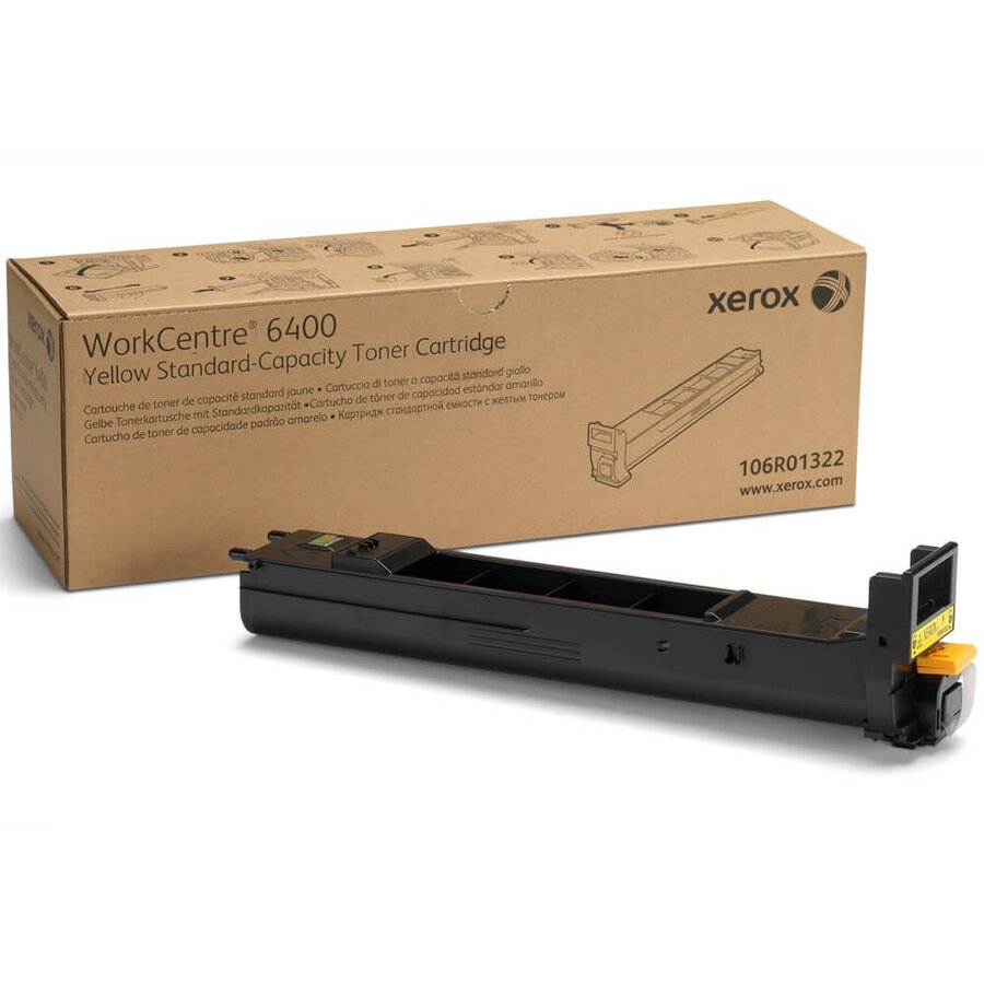 CARTUS TONER YELLOW 106R01322 8K SN ORIGINAL XEROX WC 6400S