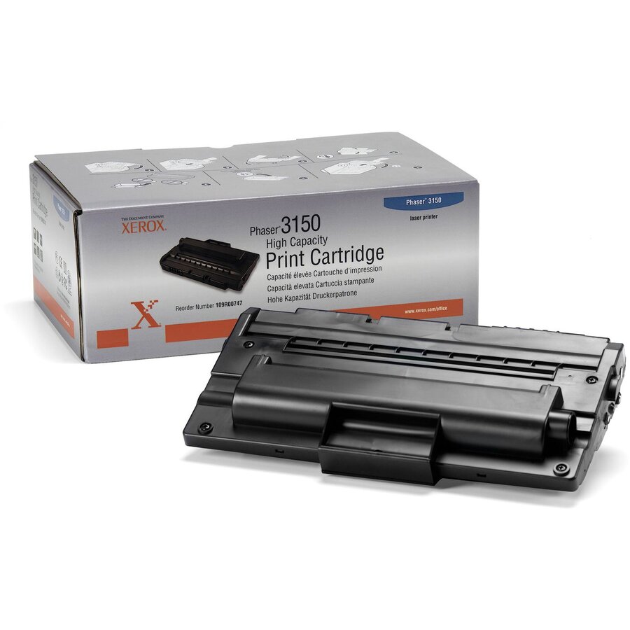 Cartus Xerox PHASER 3150, Toner 109R00747 5K, Original, Negru