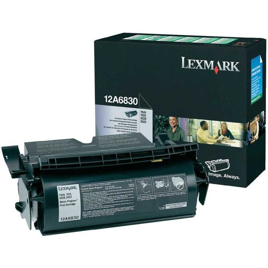 CARTUS TONER RETURN 12A6830 7,5K ORIGINAL LEXMARK OPTRA T520