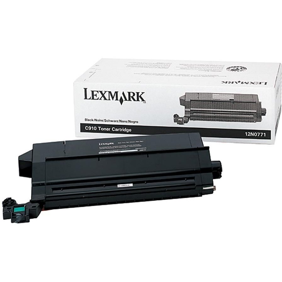 CARTUS TONER BLACK 12N0771 14K ORIGINAL LEXMARK OPTRA C910