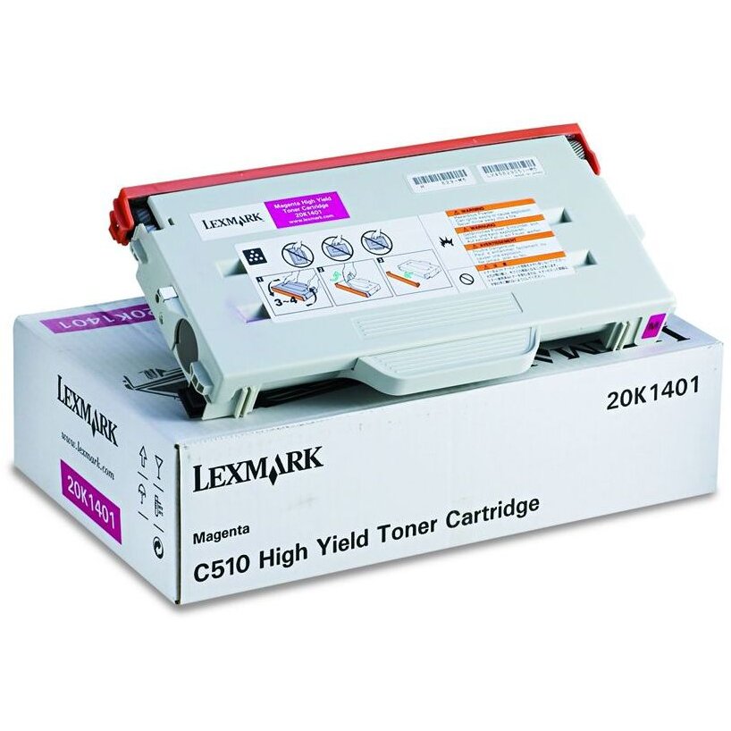 CARTUS TONER MAGENTA 20K1401 6,6K ORIGINAL LEXMARK OPTRA C510