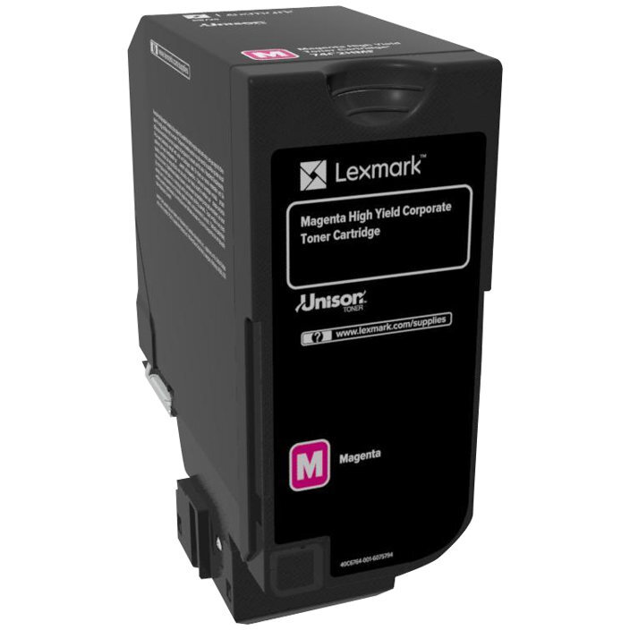 CARTUS TONER RETURN MAGENTA 74C2HM0 12K ORIGINAL LEXMARK CS720DE