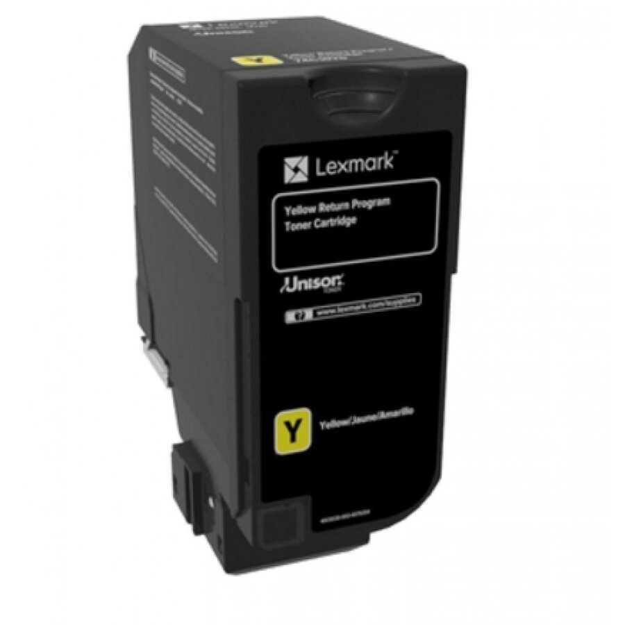 CARTUS TONER RETURN YELLOW 74C2HY0 12K ORIGINAL LEXMARK
