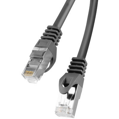 Lanberg Patchcord RJ45 cat.6 FTP 1.5m , negru