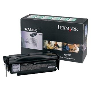 Lexmark Toner 12A8420 Black Return
