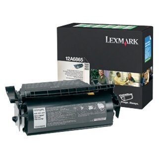 Lexmark Toner 12A6865 Black Return