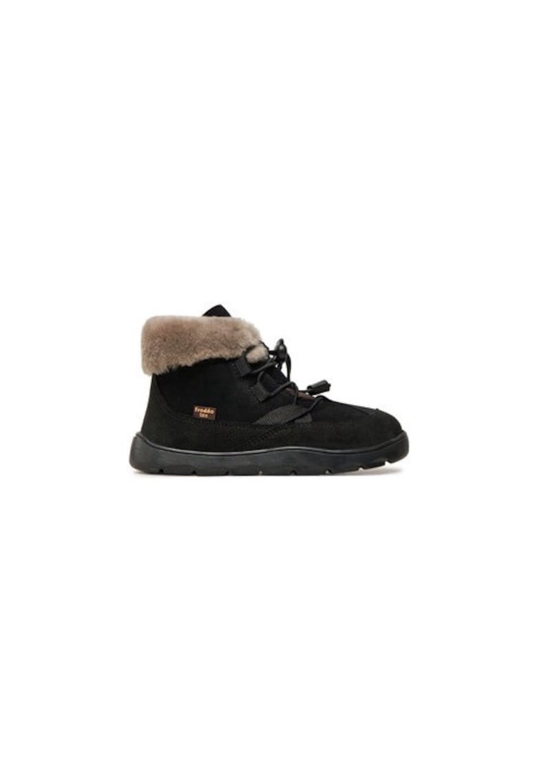 Ghete fete  304390951 - Piele naturala - Negru - Negru