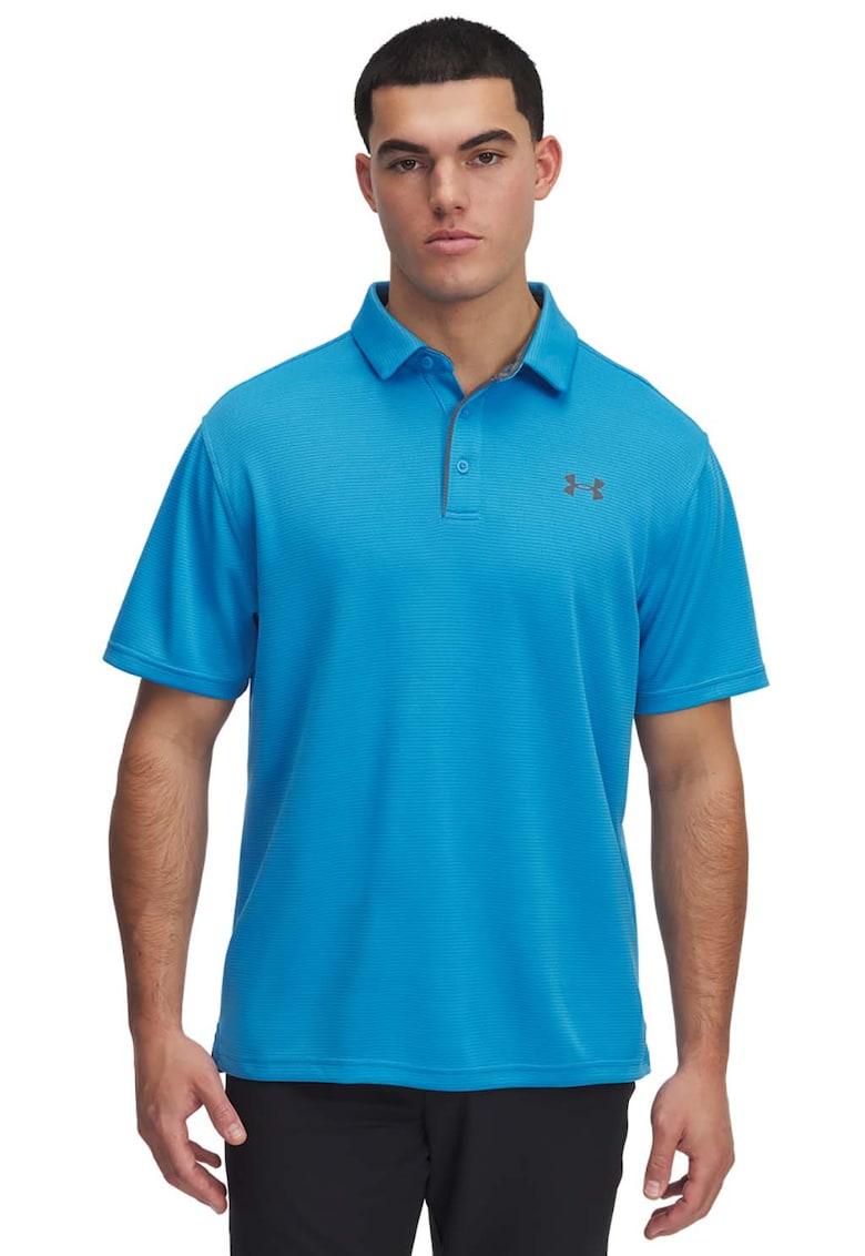 Tricou polo pentru golf Tech™ - Albastru/Gri inchis