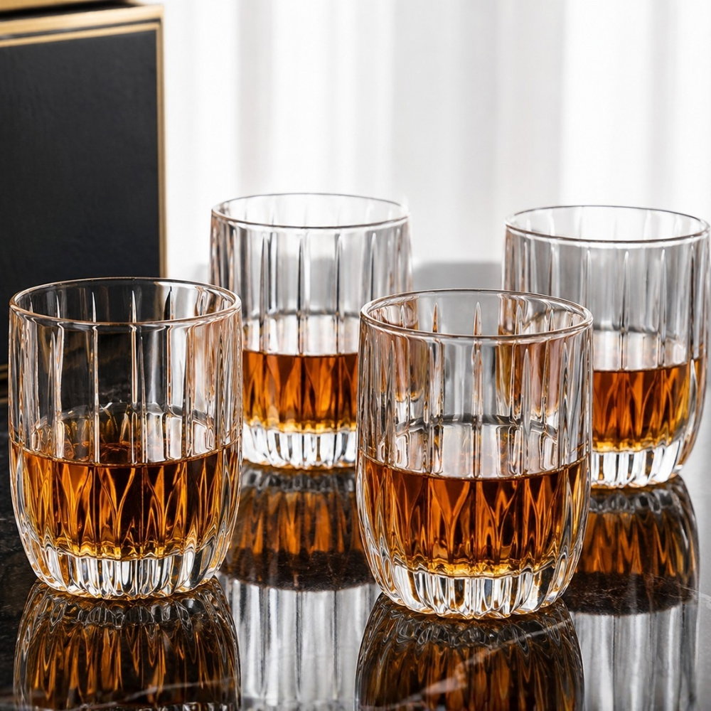 Set 4 Pahare whiskey Nobil