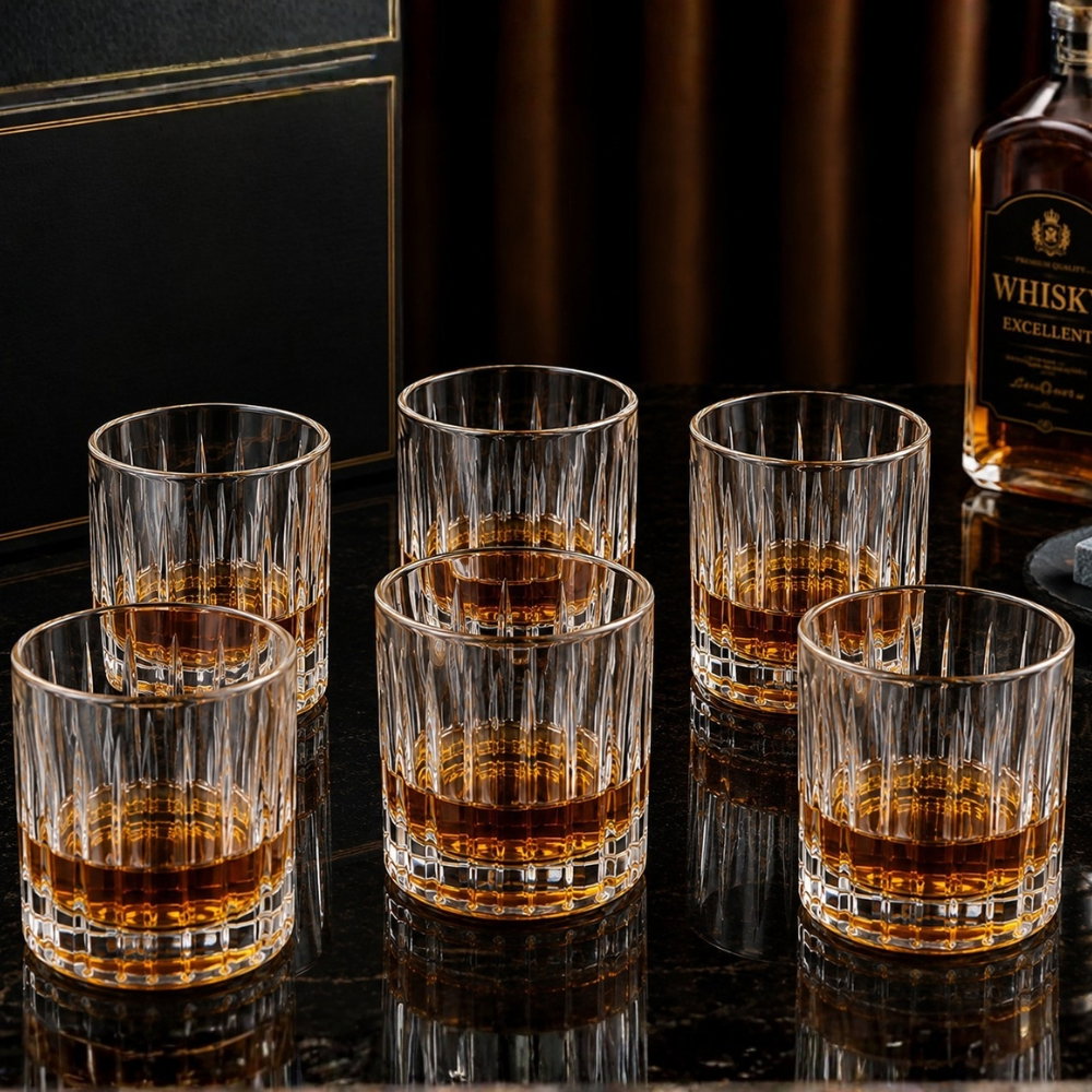 Set 6 Pahare whiskey Aurora Supreme