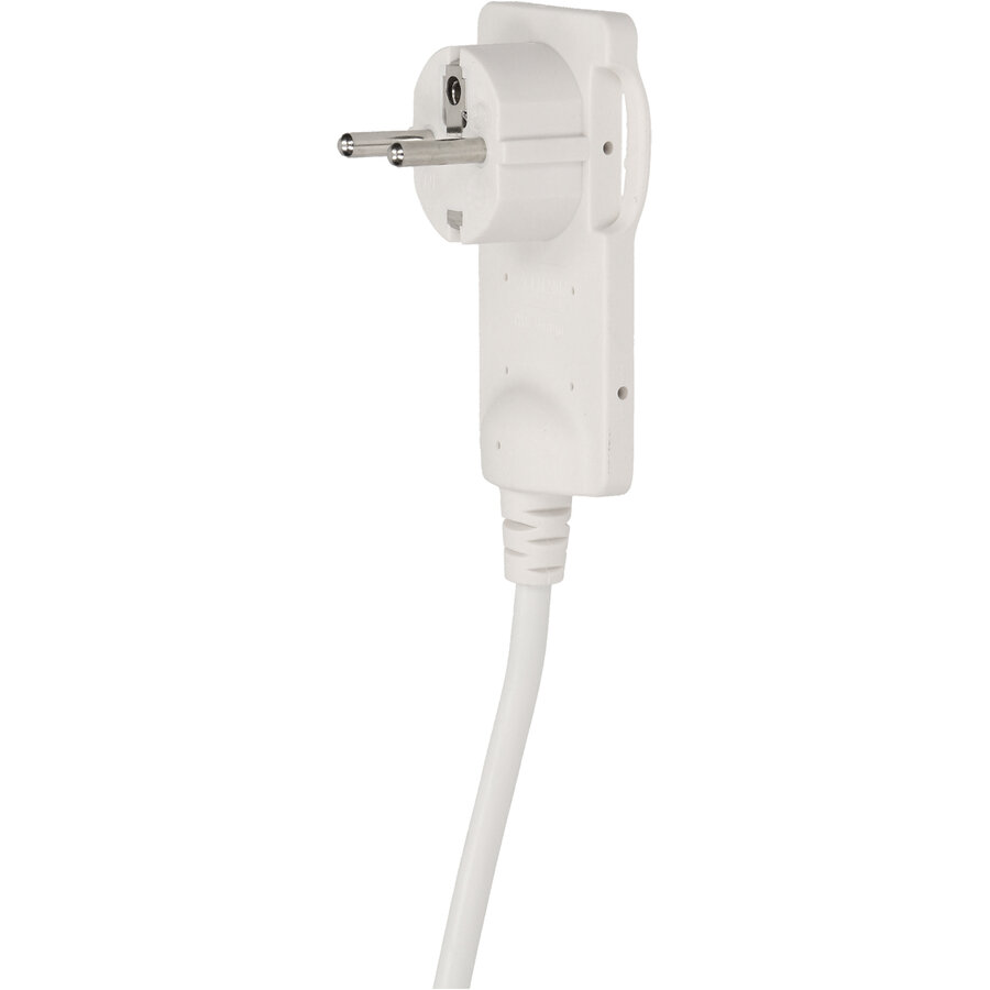 Stecher Extra Slim Cu Maner OR-AE-1312/W 250V Cablu 1.5M Alb