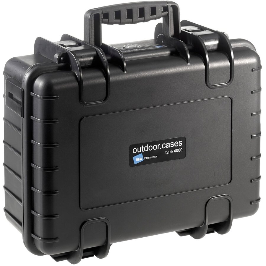 B&W International outdoor.case type 4000 incl. RPD black - 4000 / B / RPD