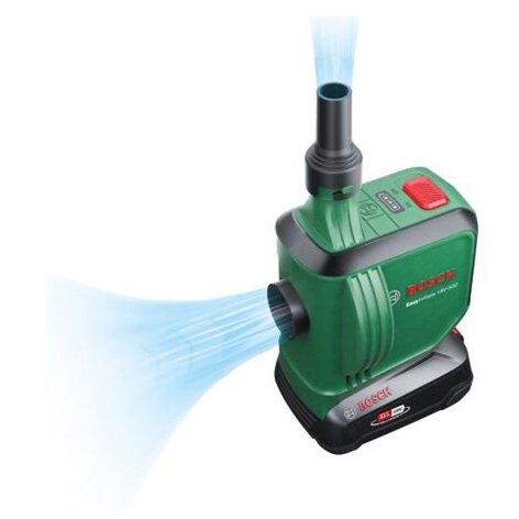 Bosch cordless air pump EasyInflate 18V-500 solo, 18Volt (green/black, without battery and charger, POWER FOR ALL ALLIANCE)