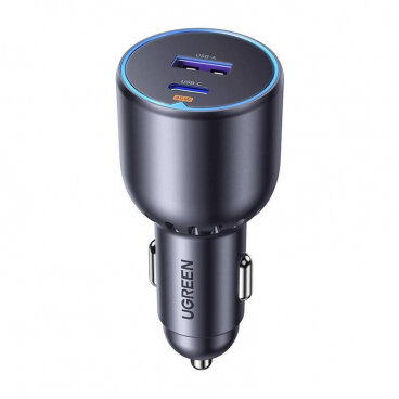 Incarcator Auto EC701 63W 3A 1 x USB-A - 1 x USB-C Negru