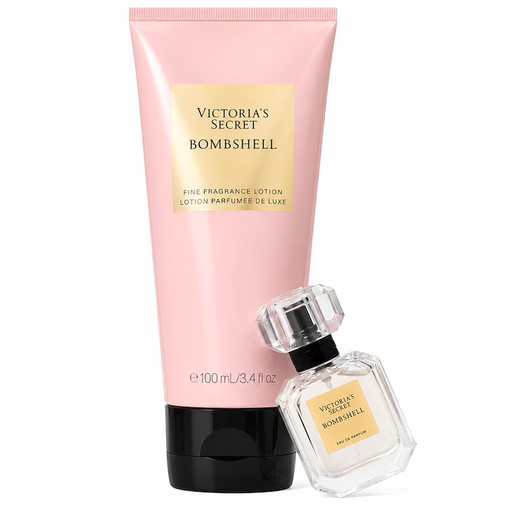 Set Victoria's Secret Bombshell 7, 5ml Apa de parfum +100ml Lotiune de corp, Femei