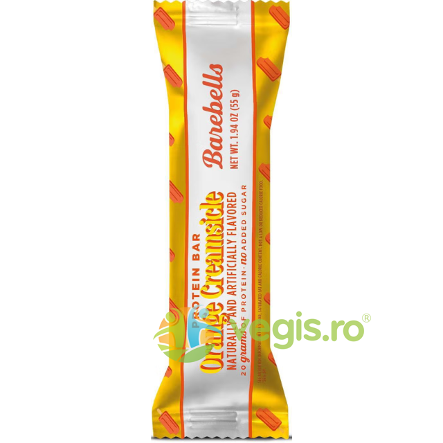 Baton Proteic cu Aroma de Portocala si Crema de Vanilie 55g