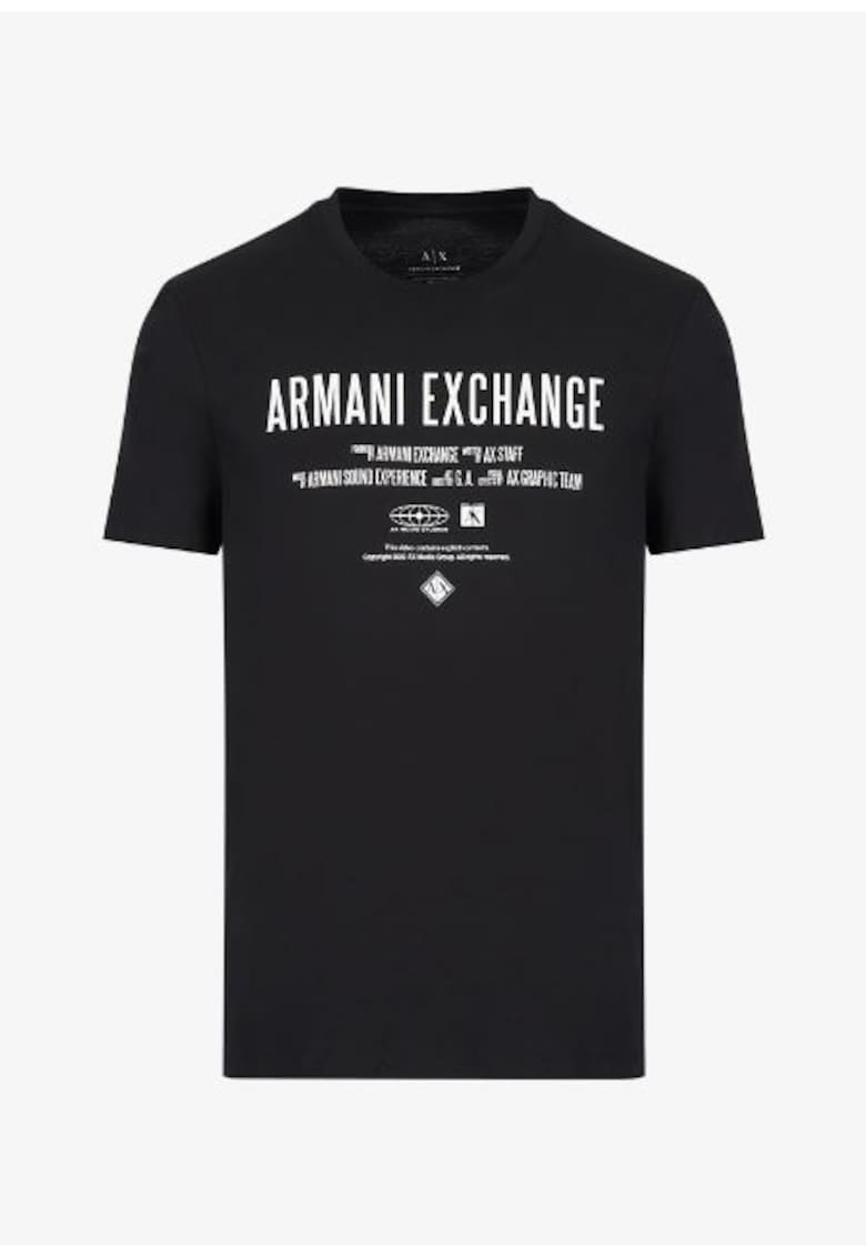 Armani Exchange - Tricou din bumbac cu logo