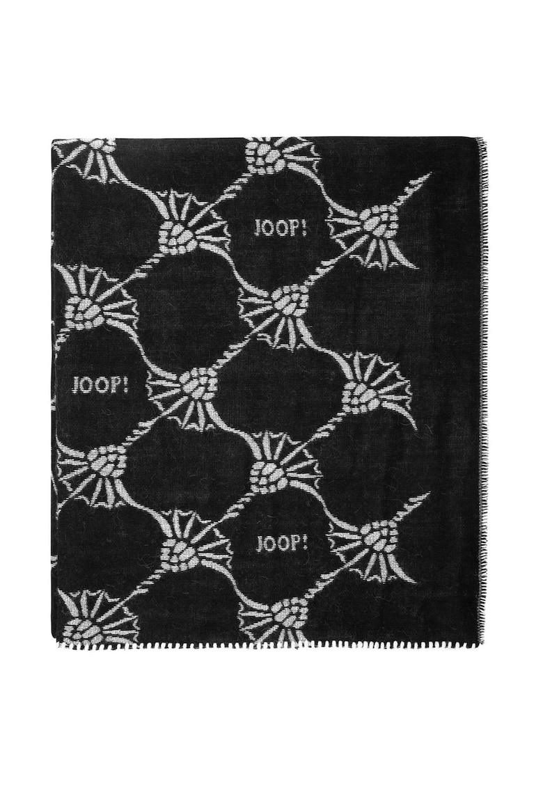 Oferte la Esarfa din amestec de lana si lana alpaca - Negru
