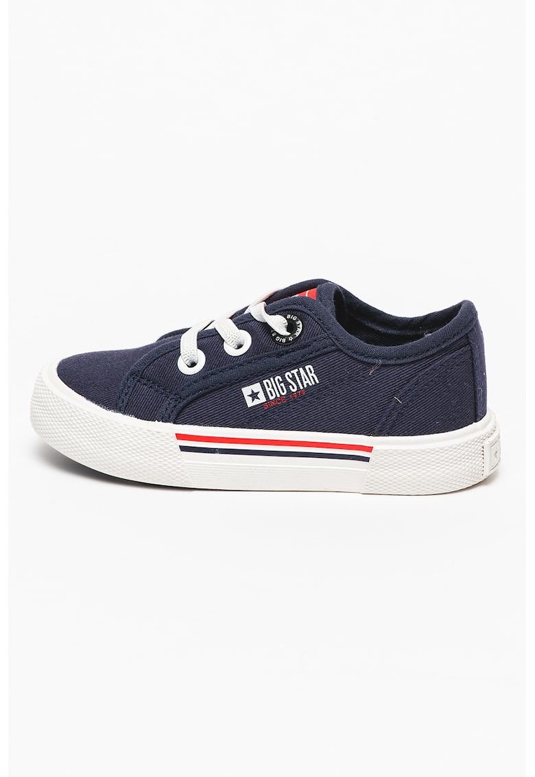 Tenisi cu logo - Bleumarin