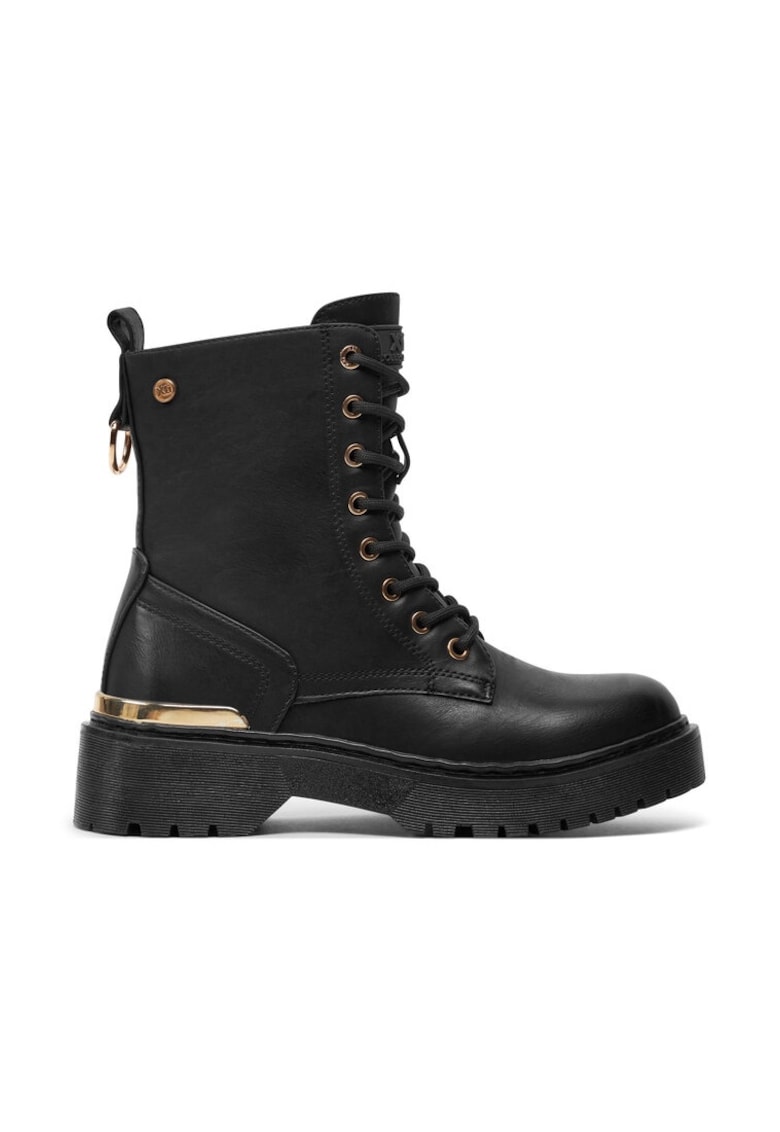 Botine dama -  42506 - Piele ecologica - Negru
