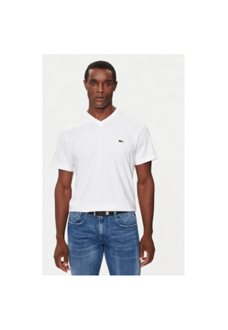 Tricou barbati -  304586118 - Bumbac - Alb - Alb