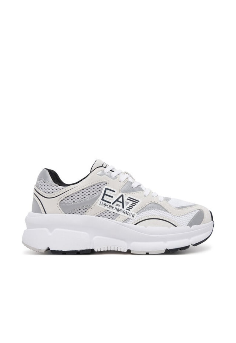 Pantofi sport barbati - X8X237 XK425 -  Emporio Armani - Textil - Alb