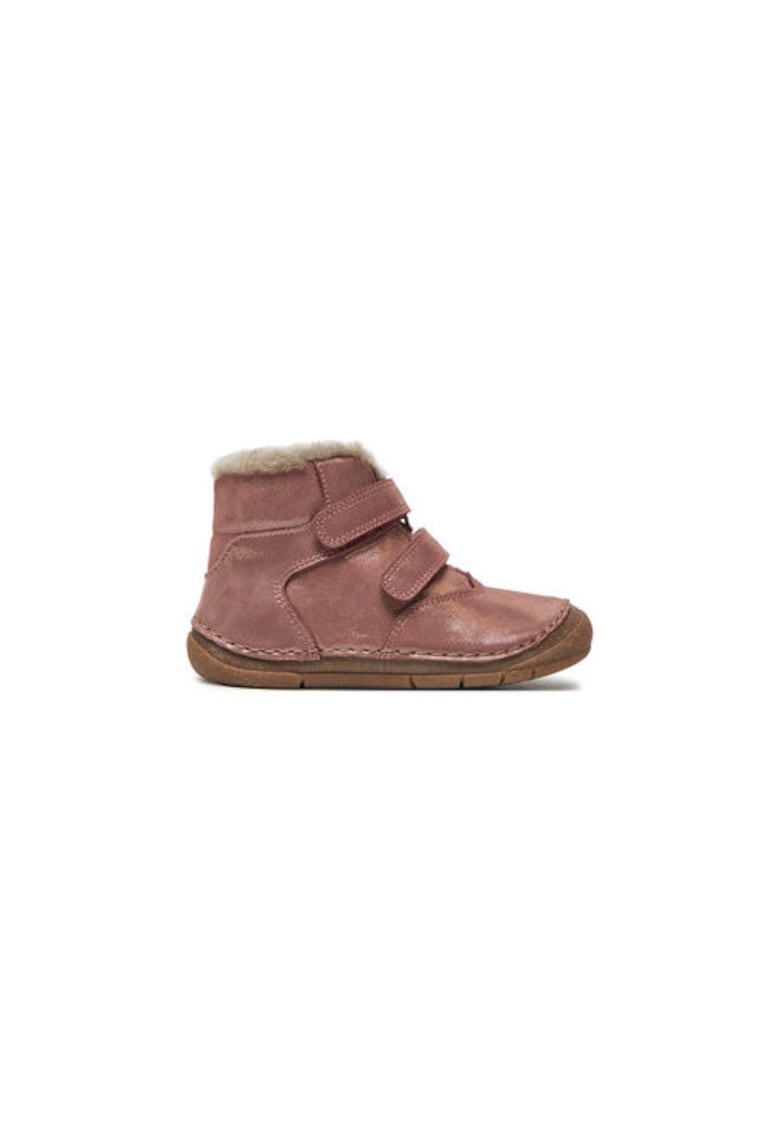 Ghete fete  G2110143-13 - Piele naturala - Roz