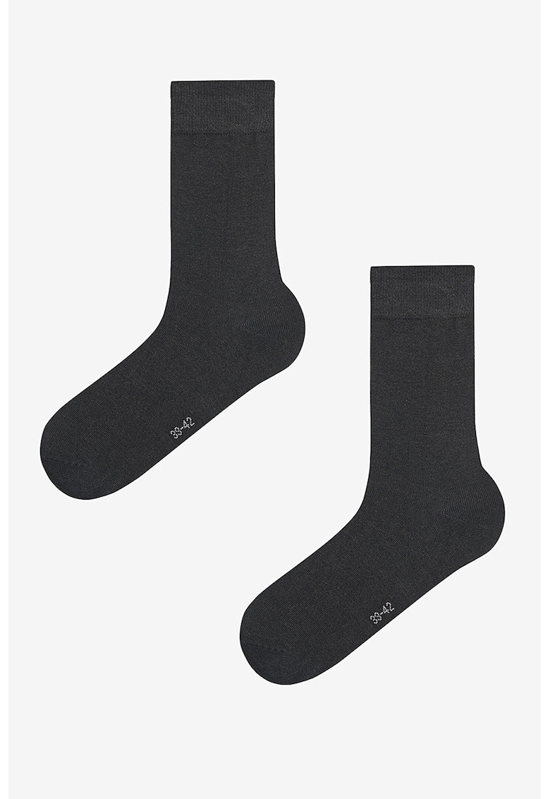 Set de sosete din amestec de bambus - 2 perechi - Negru