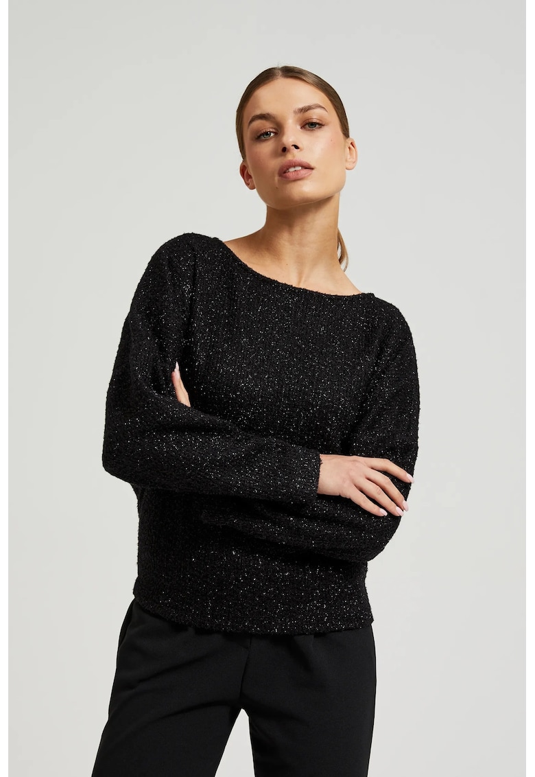 Bluza stralucitoare  Z-TS-4532 - Negru