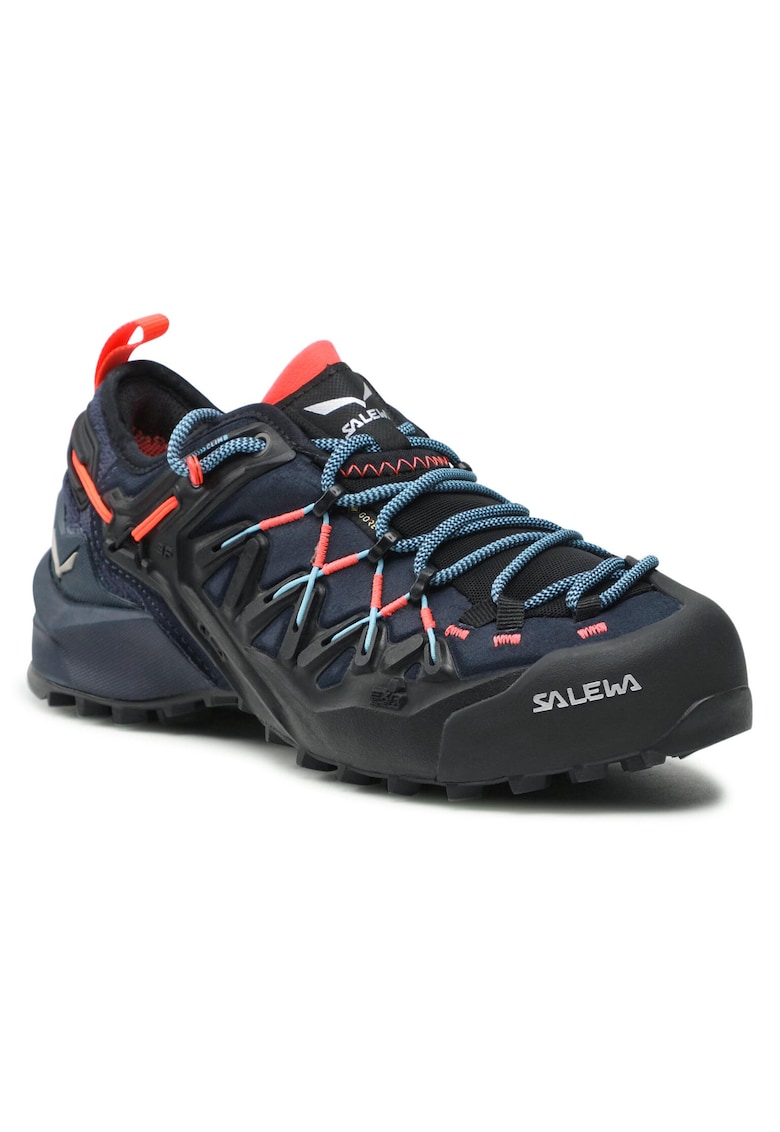 Pantofi trekking femei -  impermeabili - confortabili - albastri - material textil -