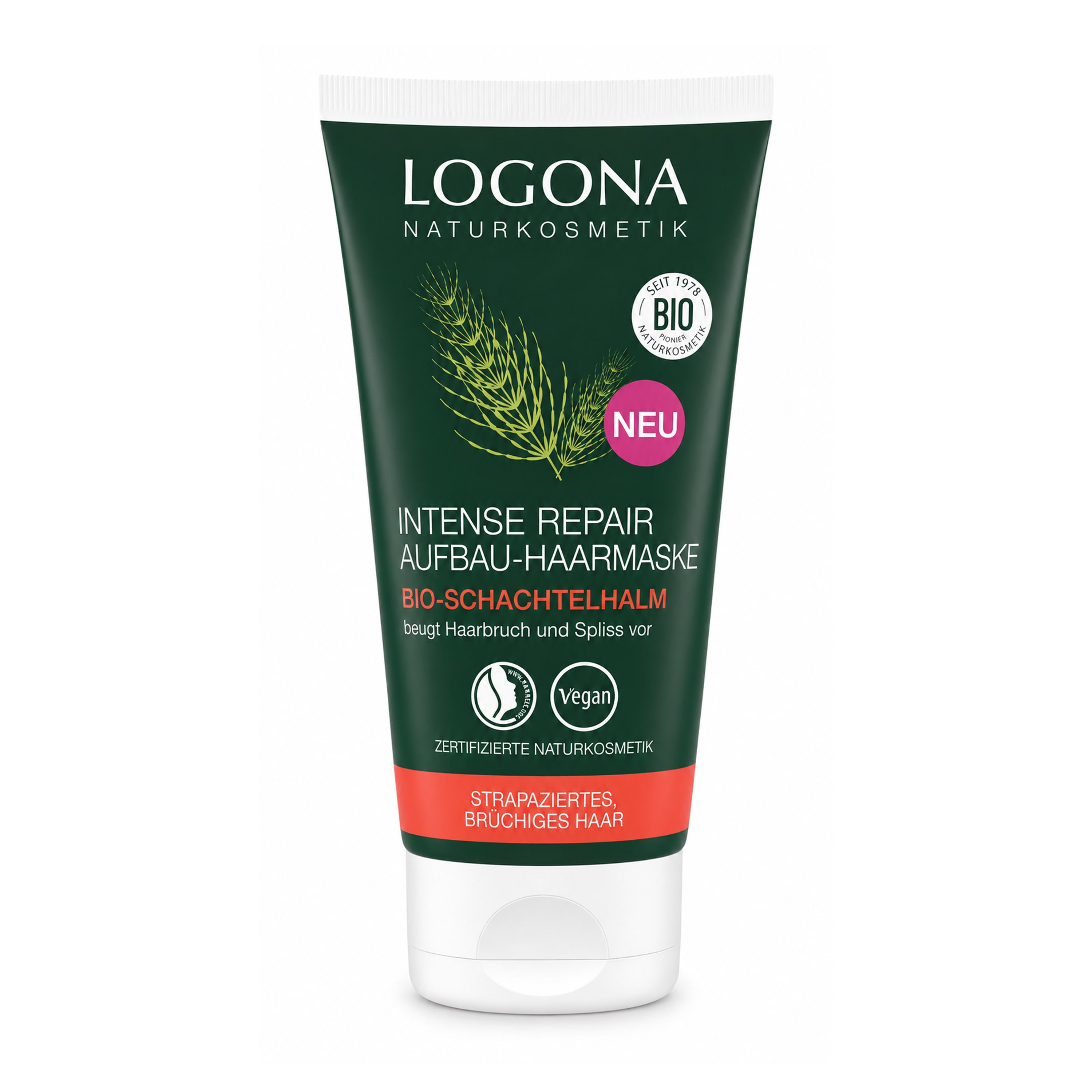 Mască reparatoare și restructurantă pentru păr, 150ml Logona